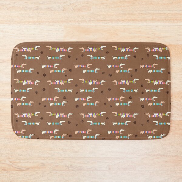 Item preview, The Dachshund Parade - Playful Brights designed and sold by MotifsByMari.