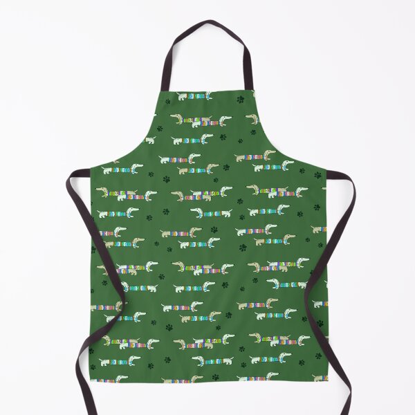 Item preview, The Dachshund Parade - Playful Brights designed and sold by MotifsByMari.