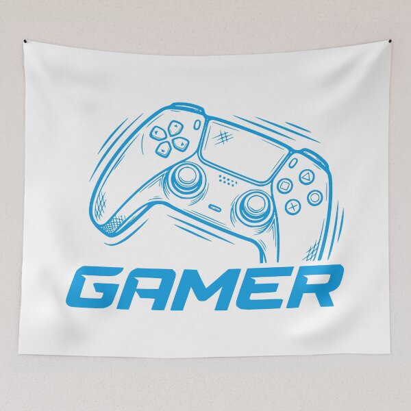 Item preview, GAMER - WHITE designed and sold by Marlon Oseguera.