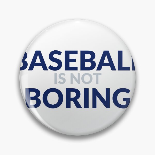 Item preview, Baseball Is Not Boring Yankees Colors T-Shirt designed and sold by Bugs-Shirt-Shop.