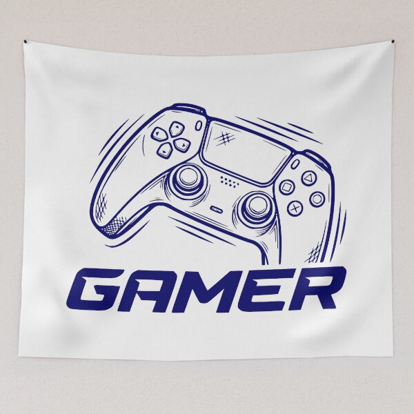 Item preview, GAMER - WHITE designed and sold by Marlon Oseguera.