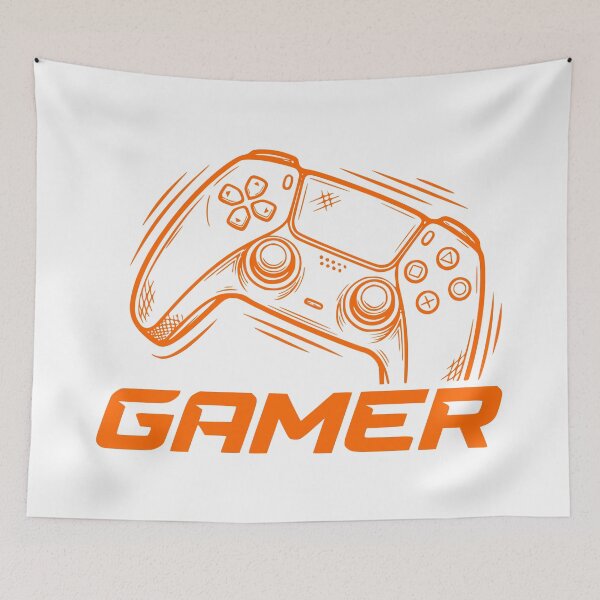 Item preview, GAMER - WHITE designed and sold by Marlon Oseguera.