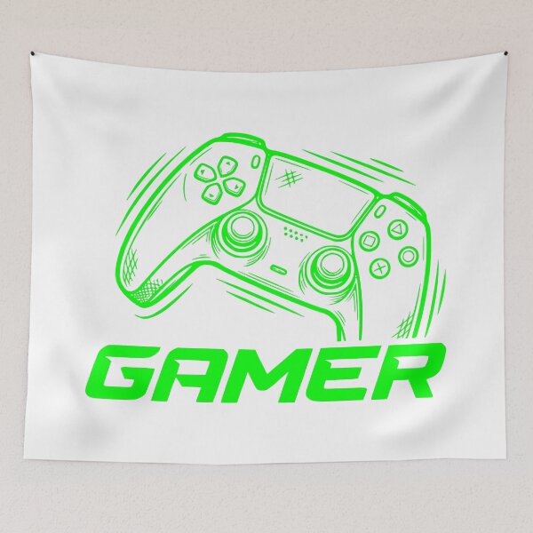 Item preview, GAMER - WHITE designed and sold by Marlon Oseguera.