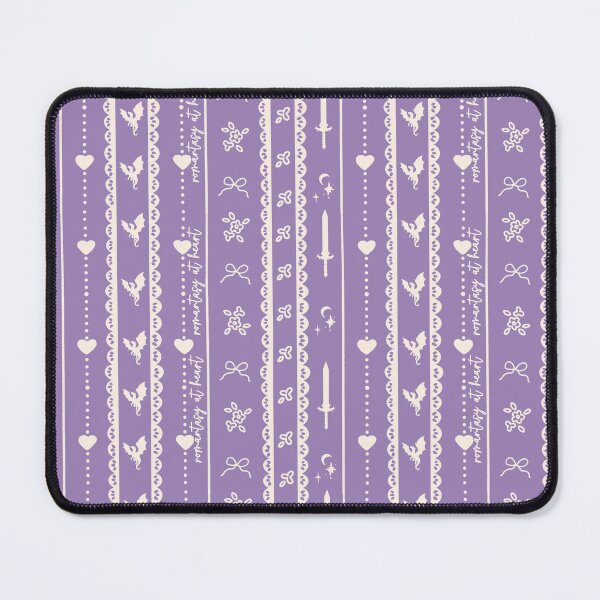 Item preview, Romantasy Lovers - Purple Pattern designed and sold by ladyMAKES.