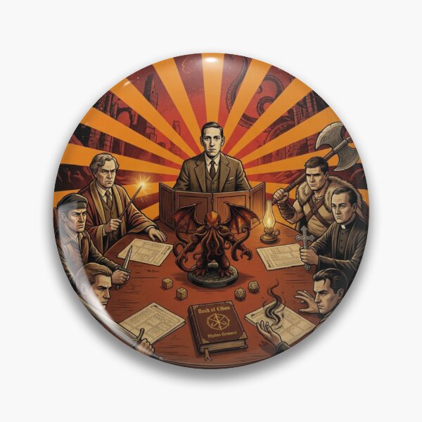 Item preview, Mythos RPG Session Propaganda Poster designed and sold by DandoLaTalla.