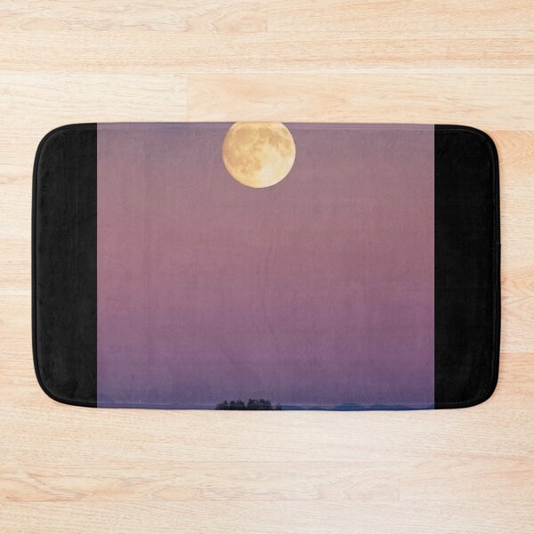 Item preview, Moonrise Qdoba Restaurant cOver Forested Island designed and sold by Joananature.