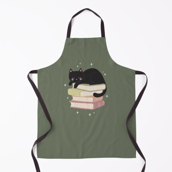 Item preview, Sleepy Black cat on book stack designed and sold by OHBOY! Handmade.