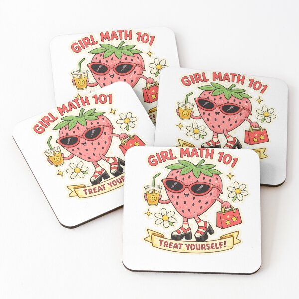 Item preview, Girl Math Strawberry Cute Funny Aesthetic Design designed and sold by CULTWEAR SOCIETY.