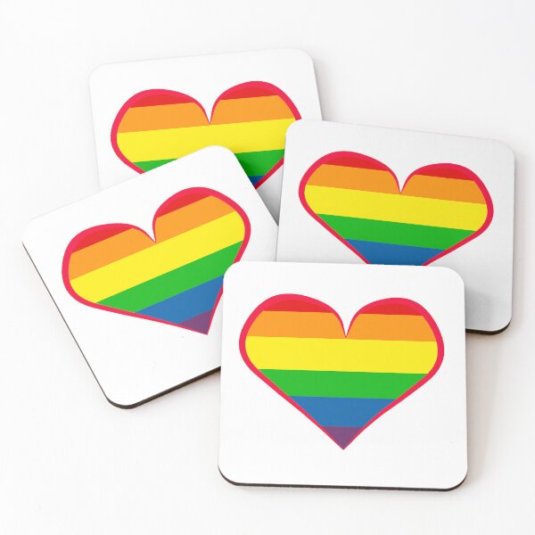 Aperçu de l'œuvre LGBTQ Heart créée et vendue par MatanteVargeuse.