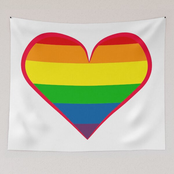Aperçu de l'œuvre LGBTQ Heart créée et vendue par MatanteVargeuse.