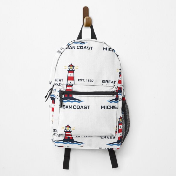 Item preview, Michigan Lighthouse Event Coastal Badge Design designed and sold by Combat Skies.