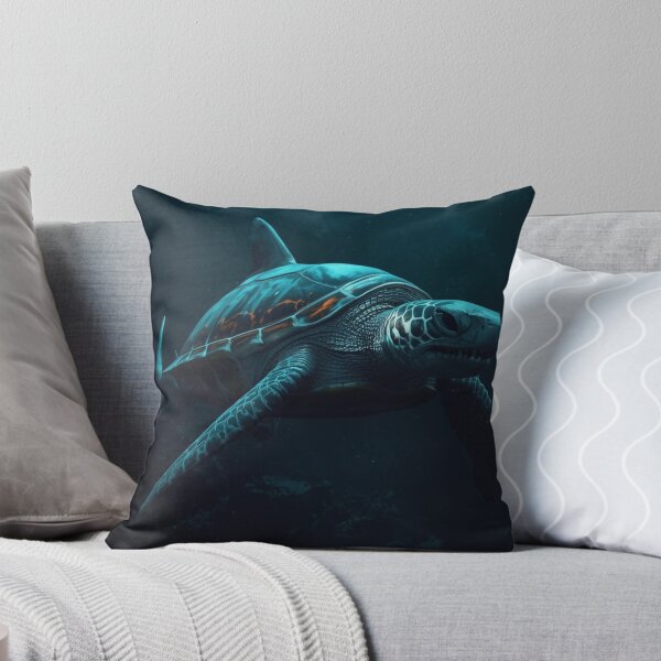 Item preview, Shark and Turtle Ocean Fusion Design designed and sold by DSHC.