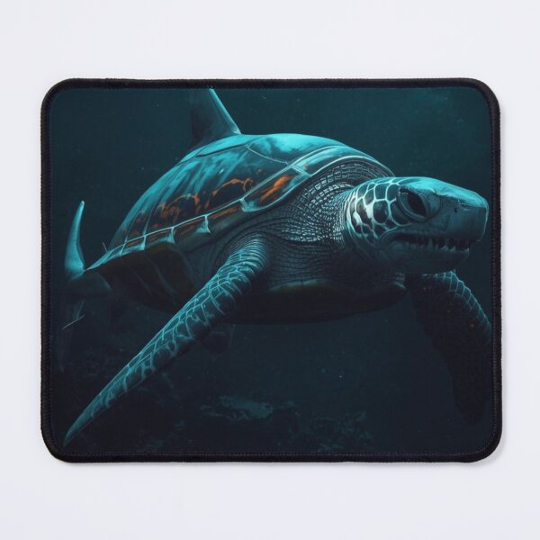 Item preview, Shark and Turtle Ocean Fusion Design designed and sold by DSHC.