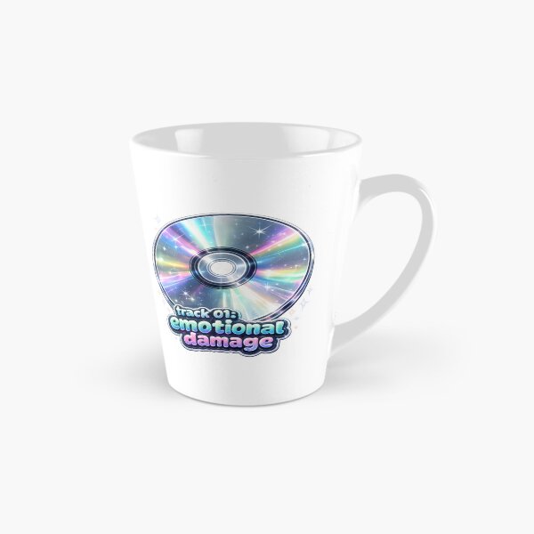 Item preview, Track 01: Emotional Damage Holographic CD Y2K Sticker designed and sold by jgvisualarts.