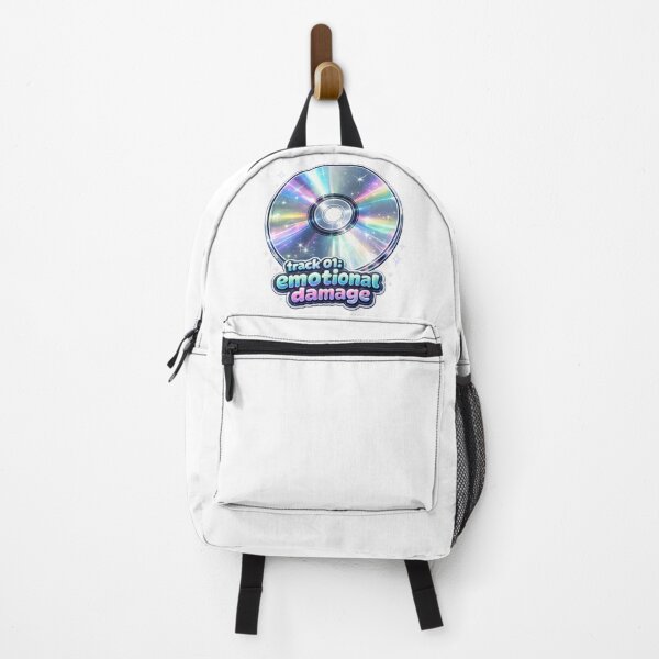 Item preview, Track 01: Emotional Damage Holographic CD Y2K Sticker designed and sold by jgvisualarts.