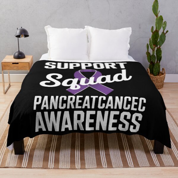 Item preview, Pancreatic Cancer Awareness Purple Ribbon Support Squad designed and sold by PunkNation-Arts.