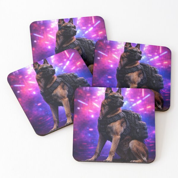 Item preview, CONNECTED TO THE NIGHT – K9 Operator III (Rave Edition) designed and sold by Beats & Barks.