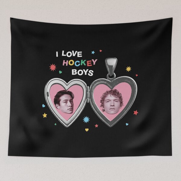 Item preview, Heated Rivalry I Love Hockey Boys designed and sold by LunarAshesArt.