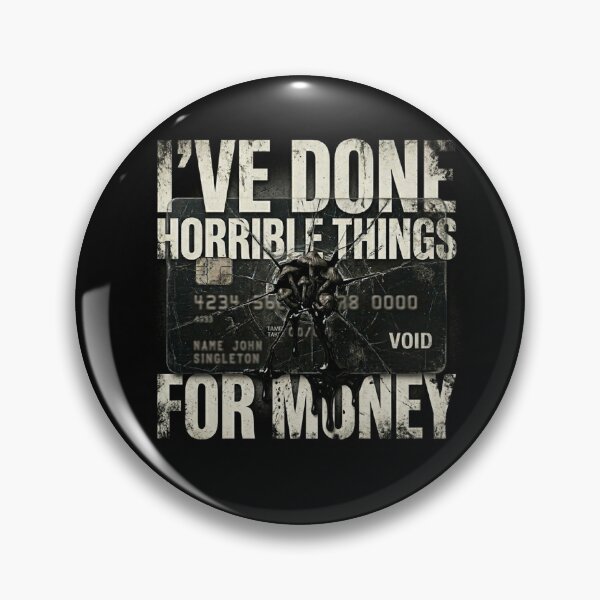 Item preview, I’ve Done Horrible Things For Money - Brocken Debt Card designed and sold by By Dana Studio.