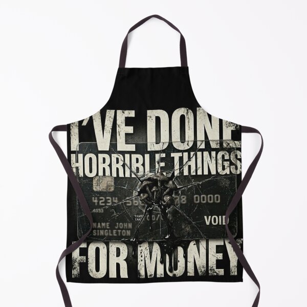 Item preview, I’ve Done Horrible Things For Money - Brocken Debt Card designed and sold by By Dana Studio.