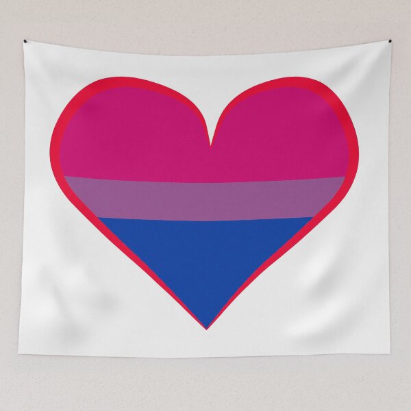 Aperçu de l'œuvre Bisexual Heart créée et vendue par MatanteVargeuse.