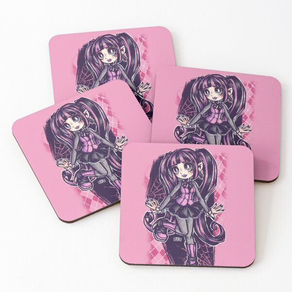 Item preview, Cute Gothic Vampire Girl – Draculaura Inspired Gothic Kawaii designed and sold by AngiLaguado.