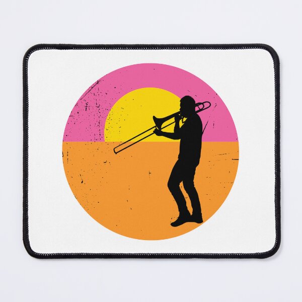 Item preview, Endless Summer Trombone player silhouette designed and sold by tdimillo.