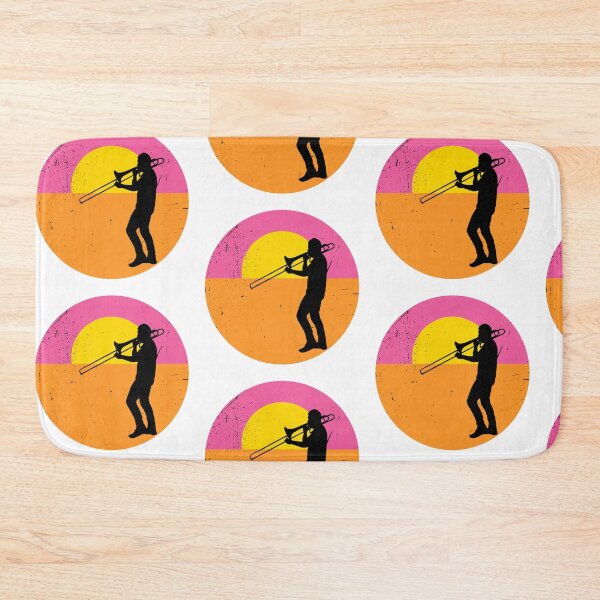 Item preview, Endless Summer Trombone player silhouette designed and sold by tdimillo.