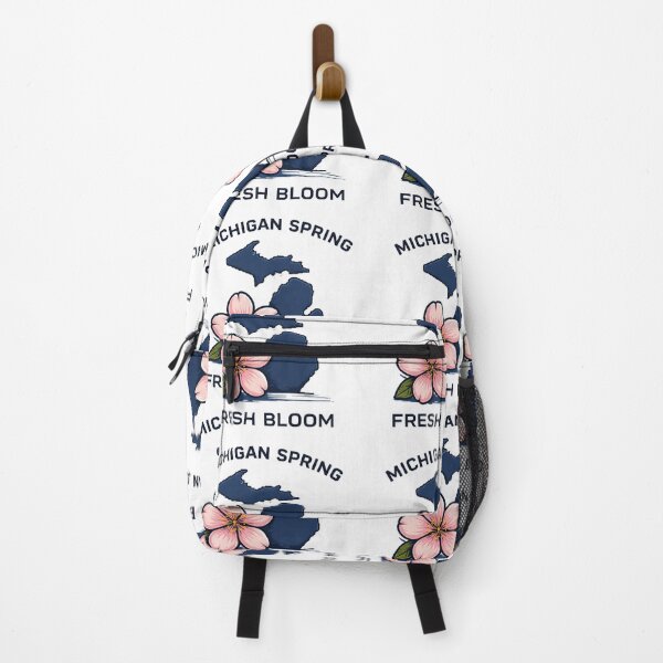 Item preview, Mitten Spring Bloom Michigan Floral Design designed and sold by Combat Skies.