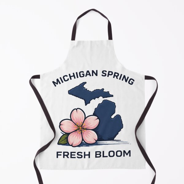 Item preview, Mitten Spring Bloom Michigan Floral Design designed and sold by Combat Skies.