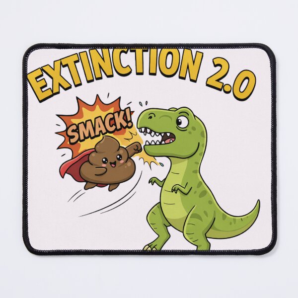 Item preview, Extinction 2.0 - Hero Funny Dinosaur T-Shirt designed and sold by TheNonsenseNook.