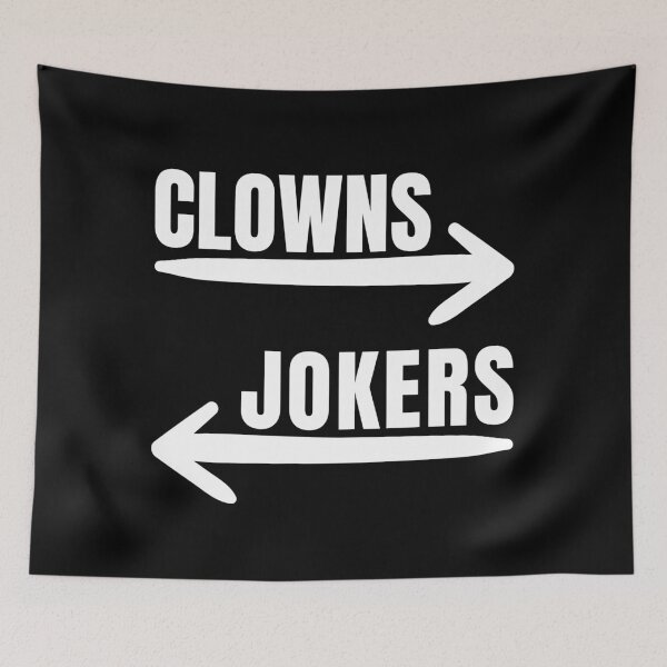 Item preview, Funny Clowns to The Right Jokers to The Left designed and sold by Dondonmart.