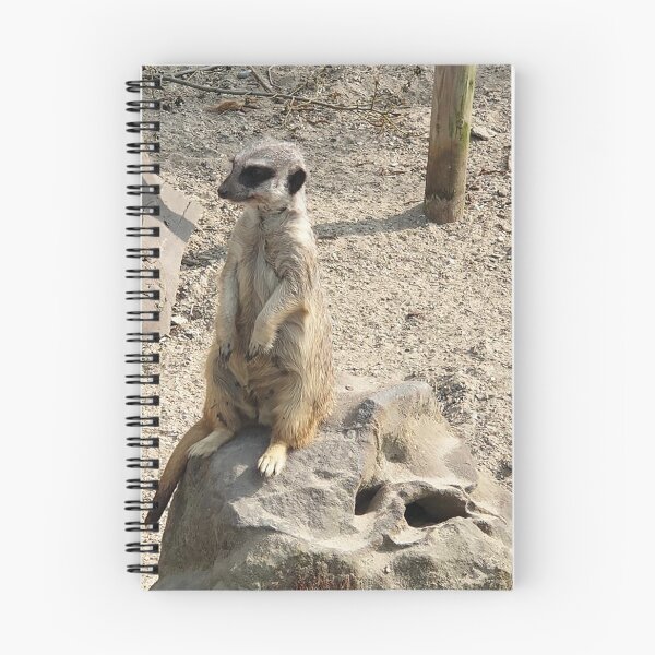 Item preview, “On Duty” Meerkat Standing Guard Wildlife Photo designed and sold by TheMarketplaceworld.