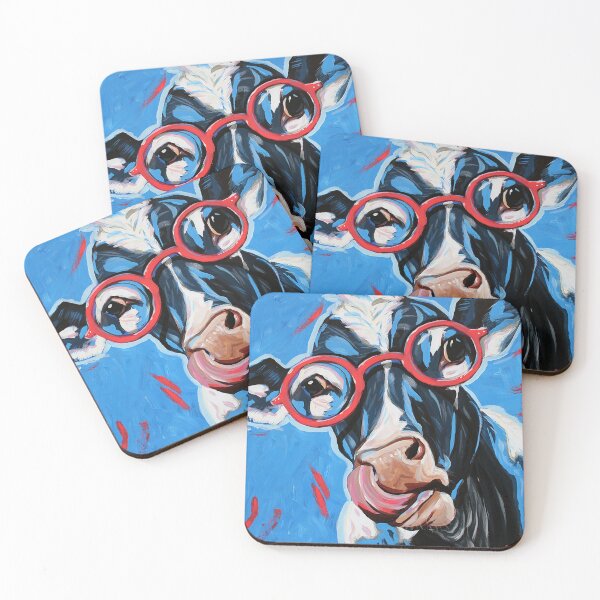 Item preview, Cool Cow Portrait designed and sold by feld-artlab.