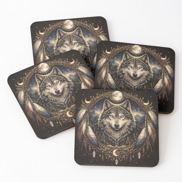 Item preview, Celestial Wolf Spirit designed and sold by Pixel Junkies Studio.