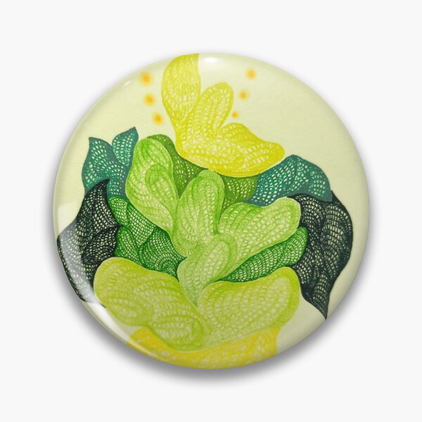 Item preview, Abstract Organic Cellular Pattern Green Symmetry Texture Art designed and sold by oneohoneStore.