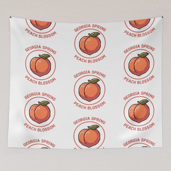 Item preview, Peach Blossom Spring Holiday Vibes Art designed and sold by Combat Skies.