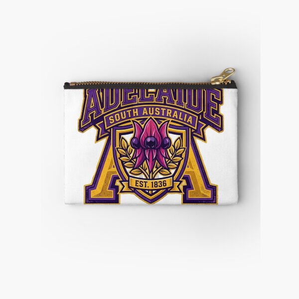 Item preview, Adelaide South Australia varsity Gold purple designed and sold by AussieVarsity.