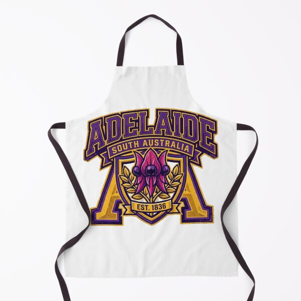 Item preview, Adelaide South Australia varsity Gold purple designed and sold by AussieVarsity.