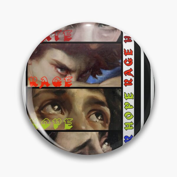 Item preview, Hate, Rage, Hope, Fear - Classical Art Collage designed and sold by JEVANStudio.