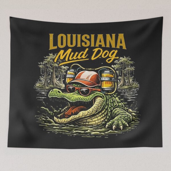 Item preview, Louisiana Mud Dog designed and sold by Bayou Boogalee Outfitters.