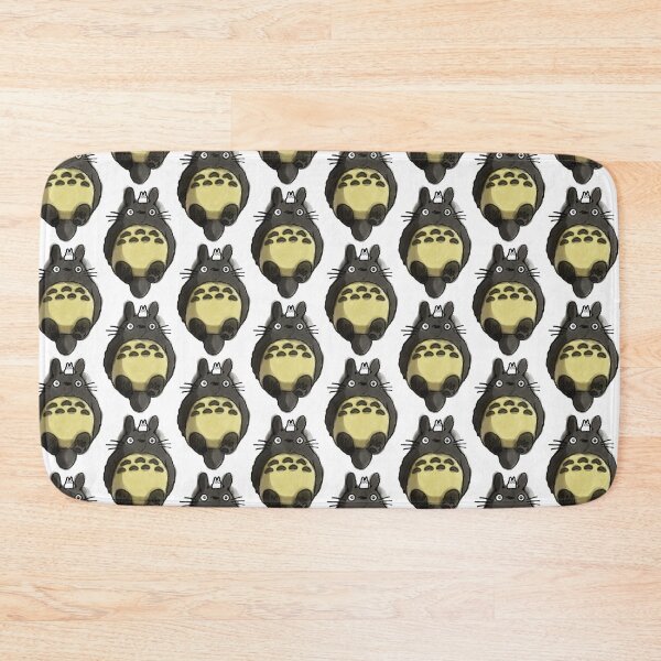 Item preview, Whimsical Forest Spirit Totoro Art Print – Cozy Studio Ghibli Illustration designed and sold by The AJ.AniPrint.