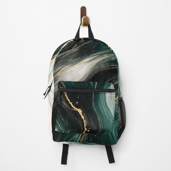 Item preview, Emerald Gold Fluid Waves designed and sold by Pixel Junkies Studio.