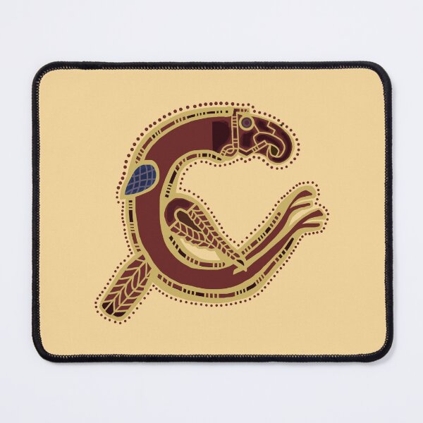 Item preview, Letter C Sutton Hoo Inspired Buff designed and sold by Donnahuntriss.