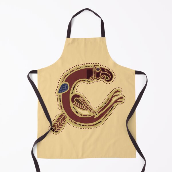 Item preview, Letter C Sutton Hoo Inspired Buff designed and sold by Donnahuntriss.