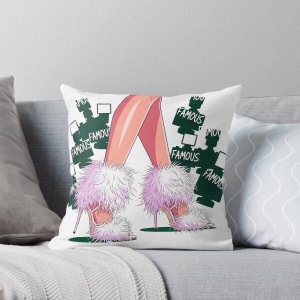 Aperçu de l'œuvre Illustration de mode de chaussures à talons hauts glamour et célèbres créée et vendue par PopDesignStyle.