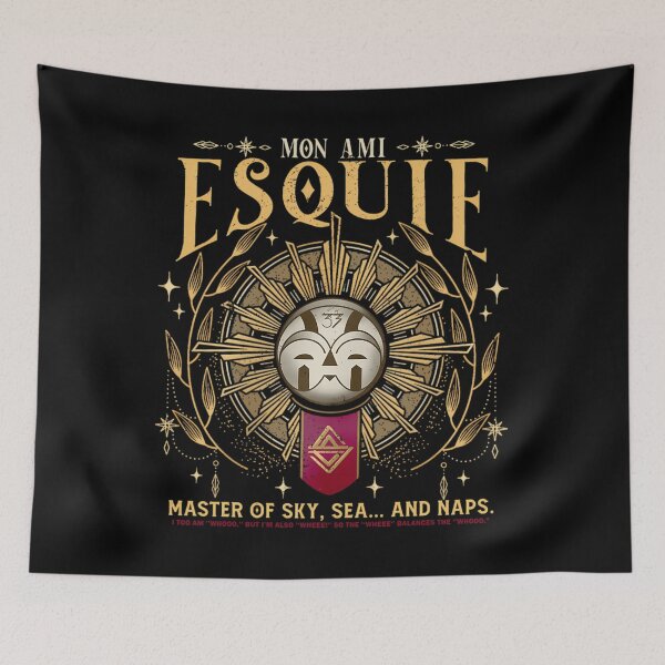 Item preview, Mon Ami Esquie Master Of Sky Game Clair Obscur Expedition 33 designed and sold by LunarAshesArt.