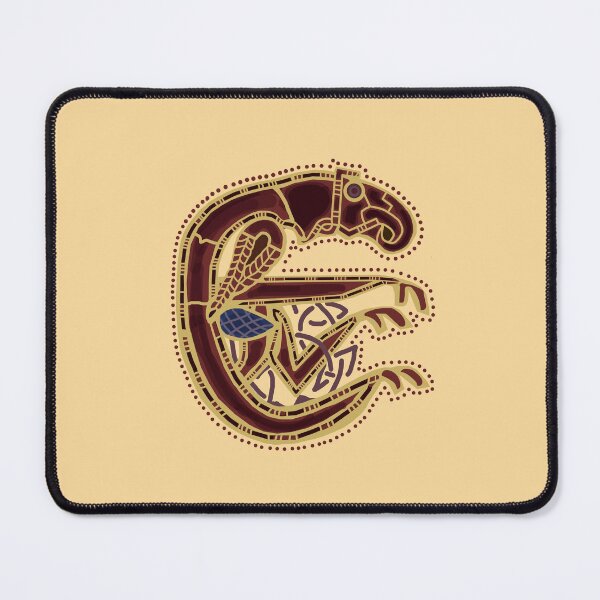 Item preview, Letter E Sutton Hoo Inspired Buff designed and sold by Donnahuntriss.
