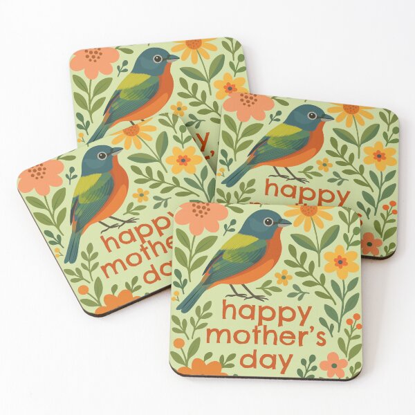 Item preview, Painted Bunting Mother’s Day designed and sold by Ghost on Toast.