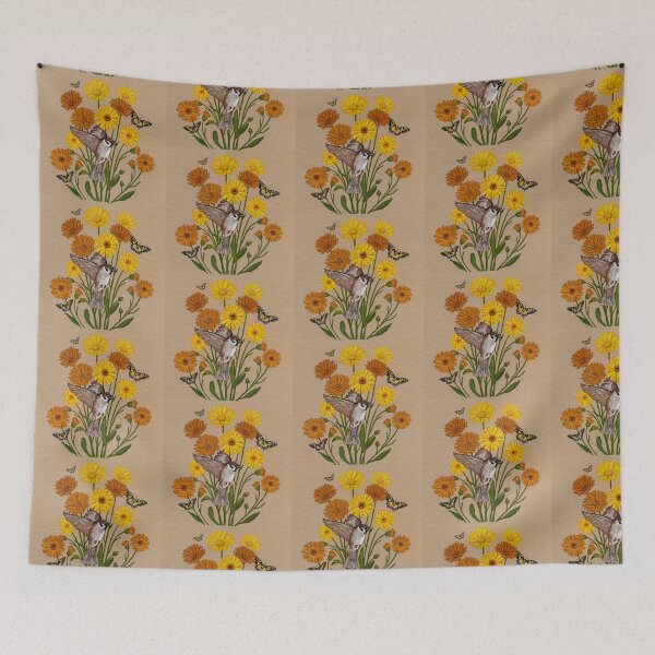 Item preview, Sparrow and Calendula designed and sold by Christina Lopez.